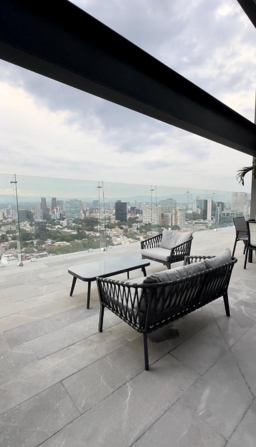 Loft Con Increible Vista Zona Polanco Condesa - Gym Y Business Center Apartman Mexikóváros Kültér fotó